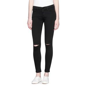 Free People Distressed Skinny Jeans
